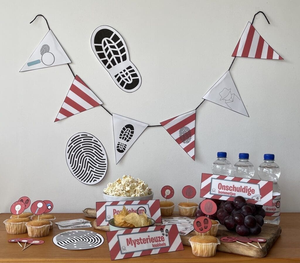 detective kinderfeestje