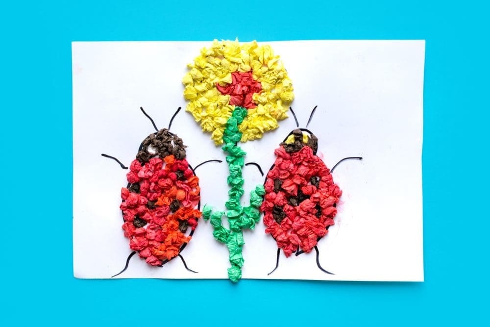 lente knutselen peuter