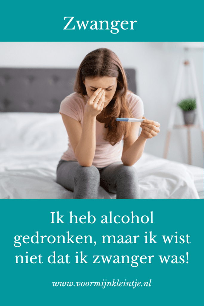 alcohol gedronken zwanger