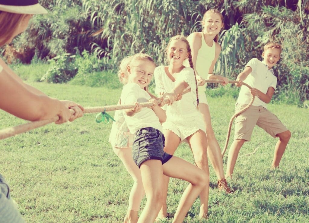 ouderwetse spelletjes buiten