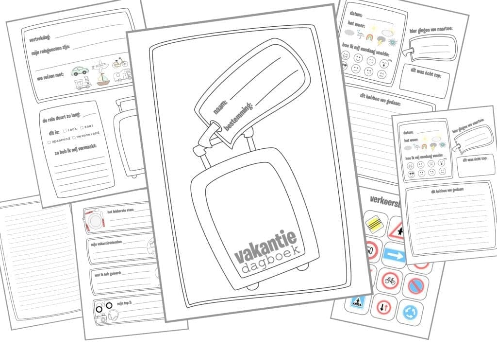 vakantiedagboek kind