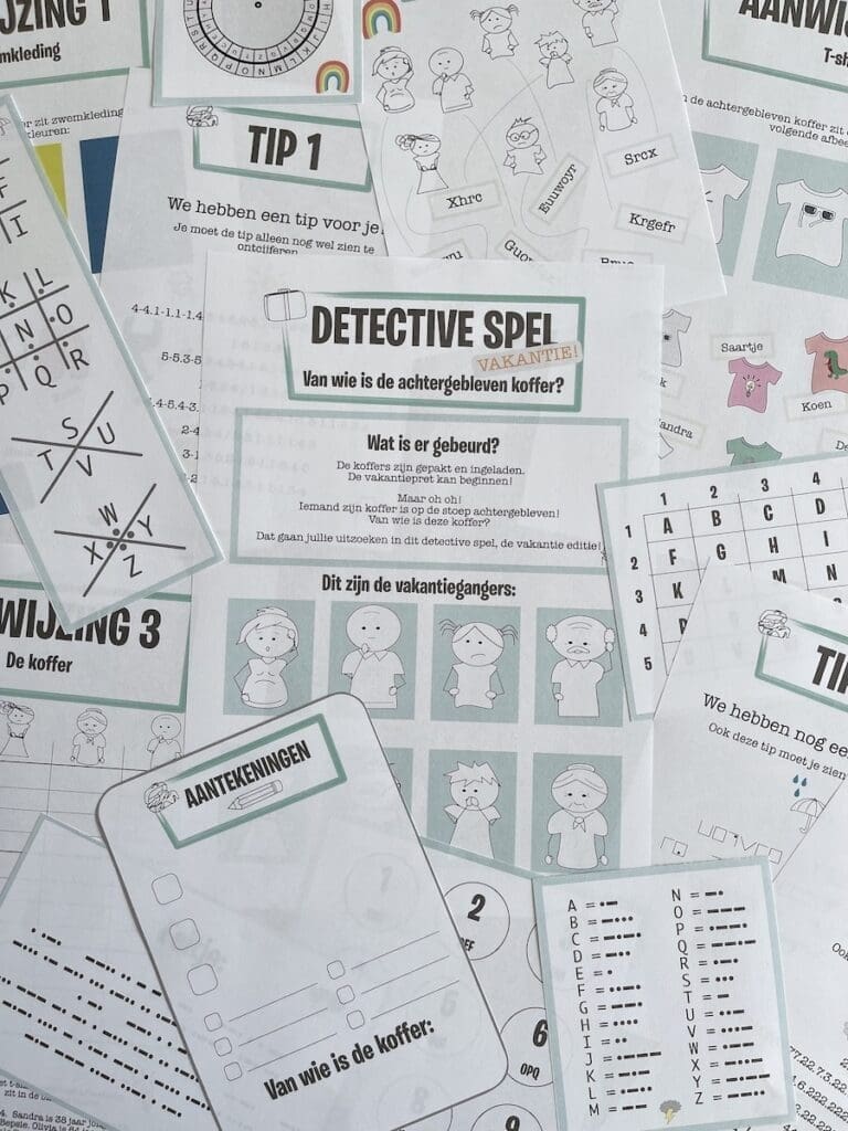 vakantie spel voor onderweg