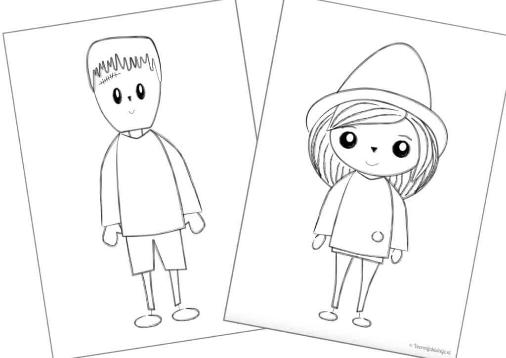 halloween knutselpakket