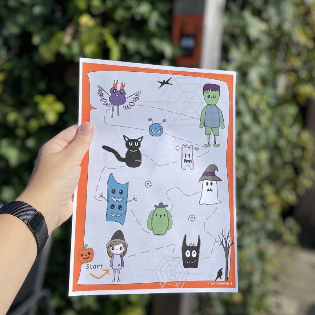 Halloween speurtocht