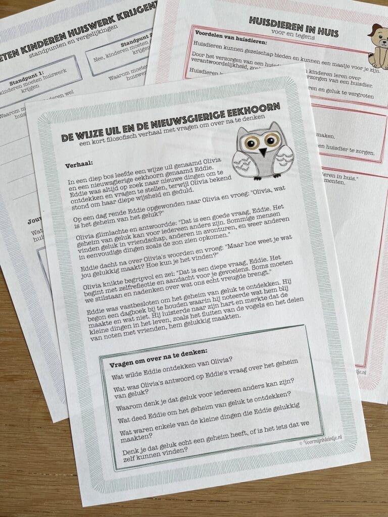 filosoferen voor kinderen