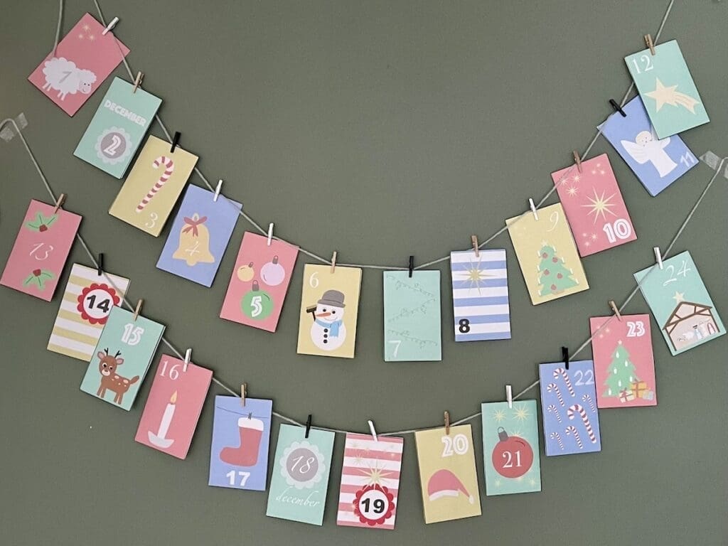 adventskalender zelf maken