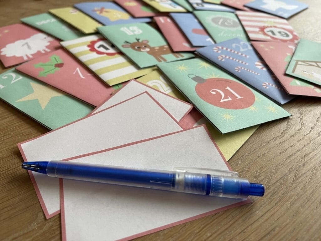 adventskalender zelf maken
