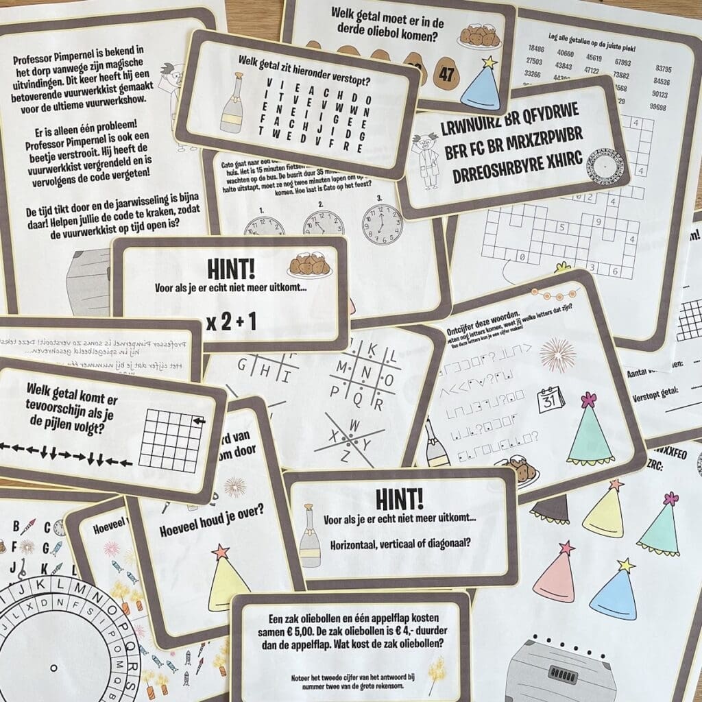 escaperoom oudejaarsavond