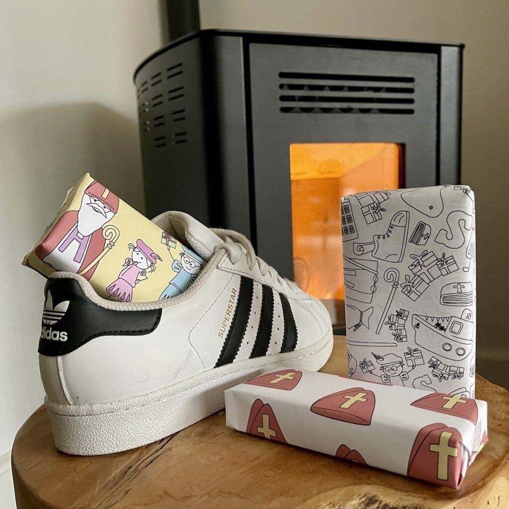 sinterklaas inpakpapier printen