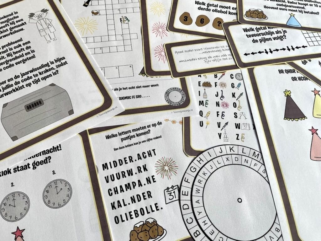 escaperoom oudejaarsavond 7-9