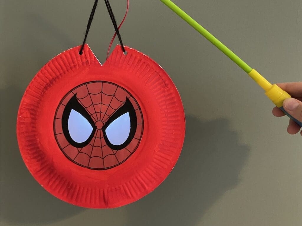 spiderman lampion