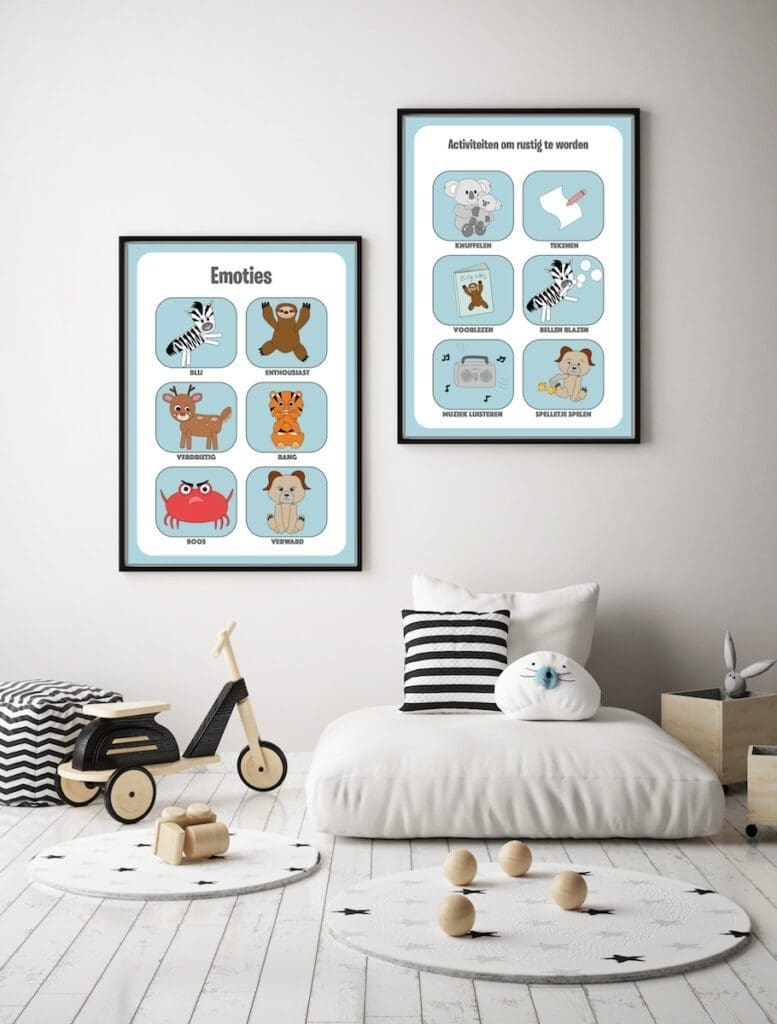 mindful posters peuters