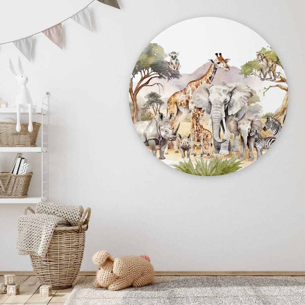 behang kinderkamer thema