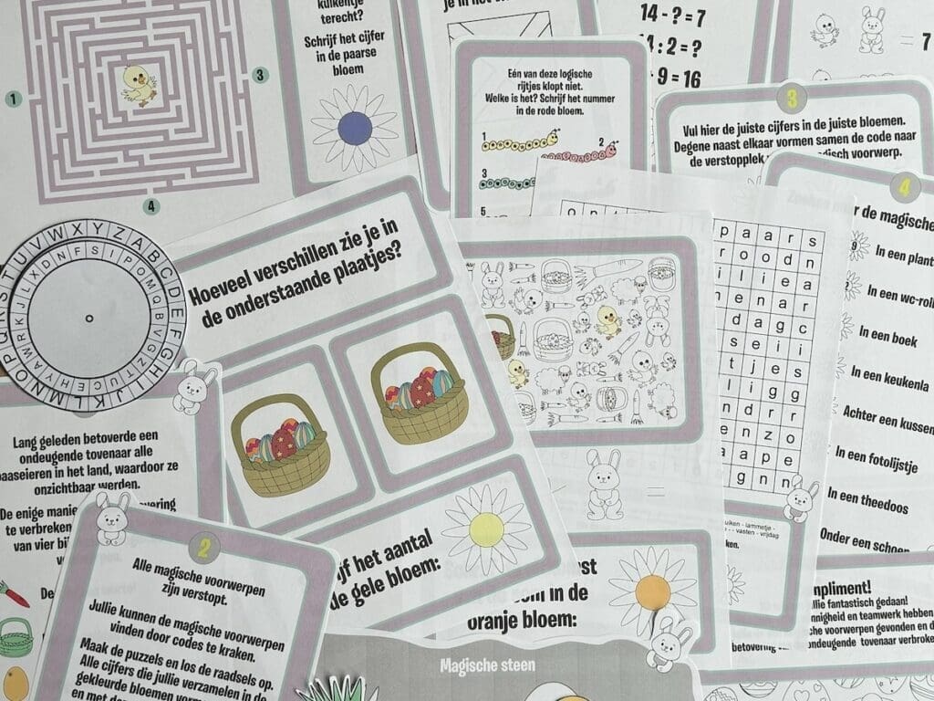 escape room voor pasen