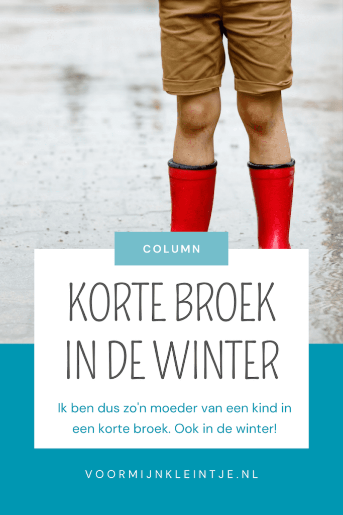 kind korte broek winter