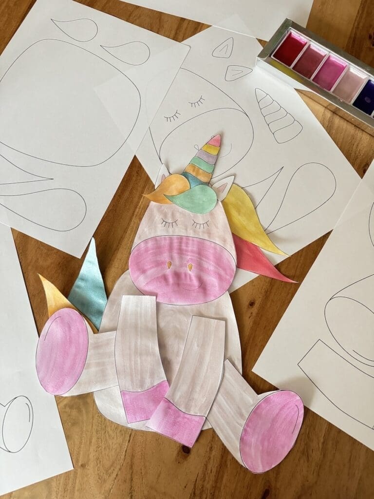unicorn knutselen
