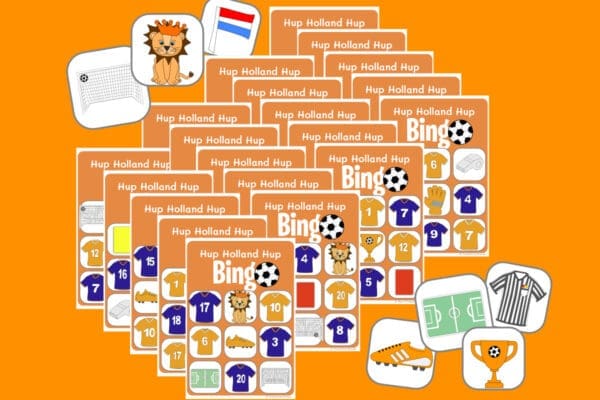 holland voetbal bingo